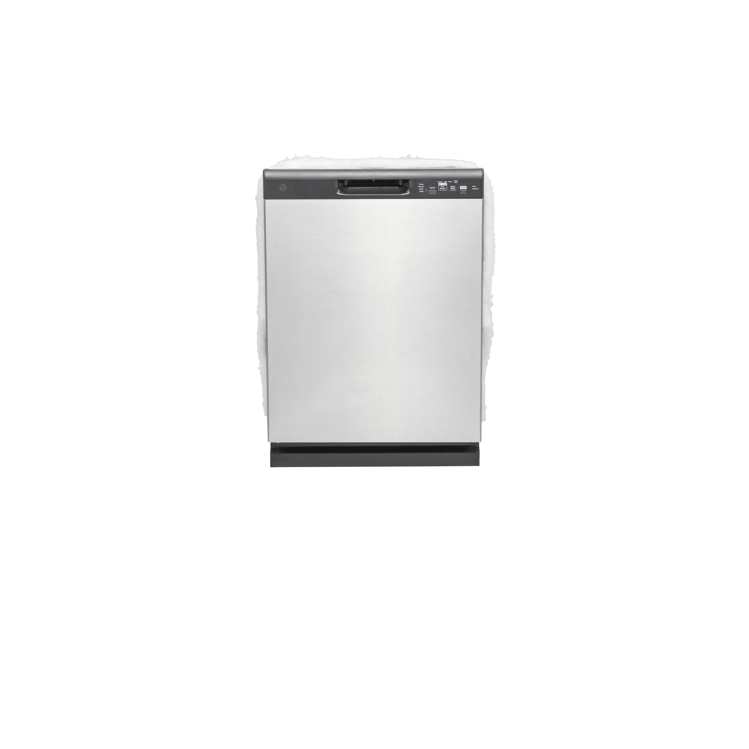 GE STAINLESS DISHWASHER FRONT CONTROL WITH STEAM - Pearl Silver - Dishwashers - Additional View 25