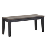 Steve Silver Furniture - RAVEN NOIR DINING BENCH - Dark Brown Wood - Benches - Additional View 6