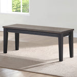 Steve Silver Furniture - RAVEN NOIR DINING BENCH - Dark Brown Wood - Benches - Additional View 7