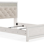 Ashley Furniture - Altyra Queen Panel Bed - White Wood - Beds - Additional View 2