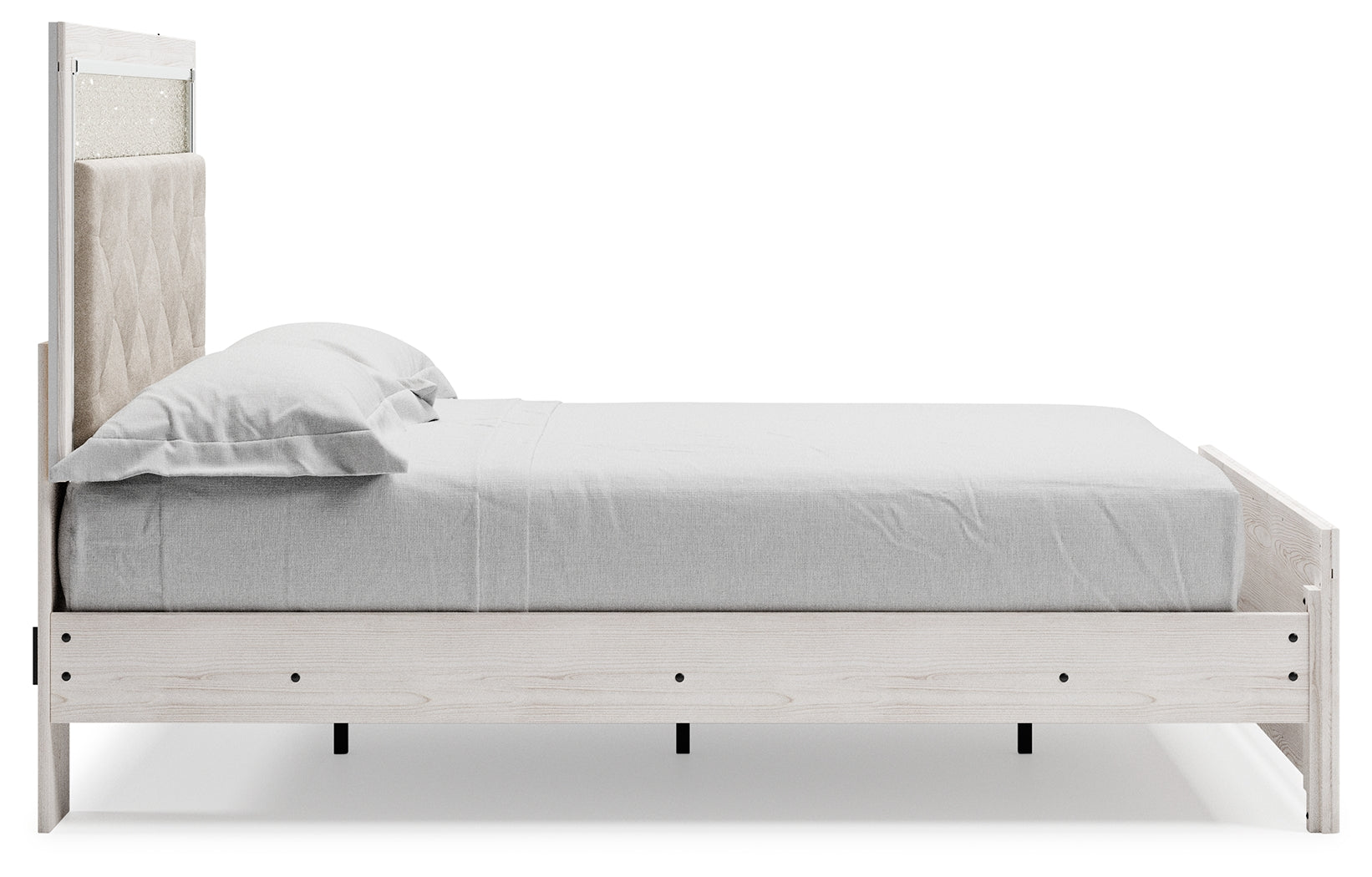 Ashley Furniture - Altyra Queen Panel Bed - White Wood - Beds - Additional View 5