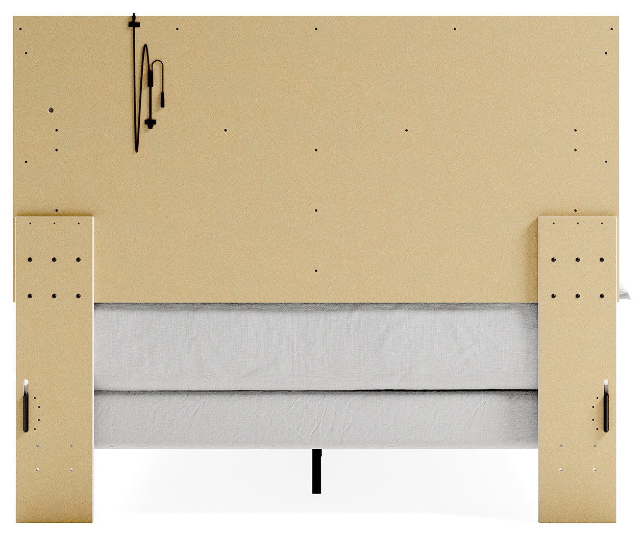 Ashley Furniture - Altyra Queen Panel Bed - White Wood - Beds - Additional View 6