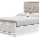 Ashley Furniture - Altyra Queen Panel Bed - White Wood - Beds - Additional View 8