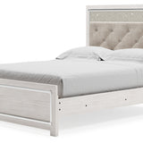 Ashley Furniture - Altyra Queen Panel Bed - White Wood - Beds - Additional View 8