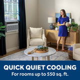 GE - CLSU HEAT/COOL 12K BTU - White - Air Conditioners - Additional View 3