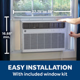GE - CLSU HEAT/COOL 12K BTU - White - Air Conditioners - Additional View 4