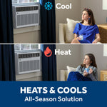 GE - CLSU HEAT/COOL 18K BTU - White - Air Conditioners - Additional View 1
