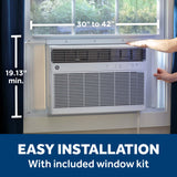 GE - CLSU HEAT/COOL 18K BTU - White - Air Conditioners - Additional View 4