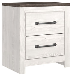 Ashley Furniture - GERRIDAN NIGHTSTAND - White Wood - Nightstands