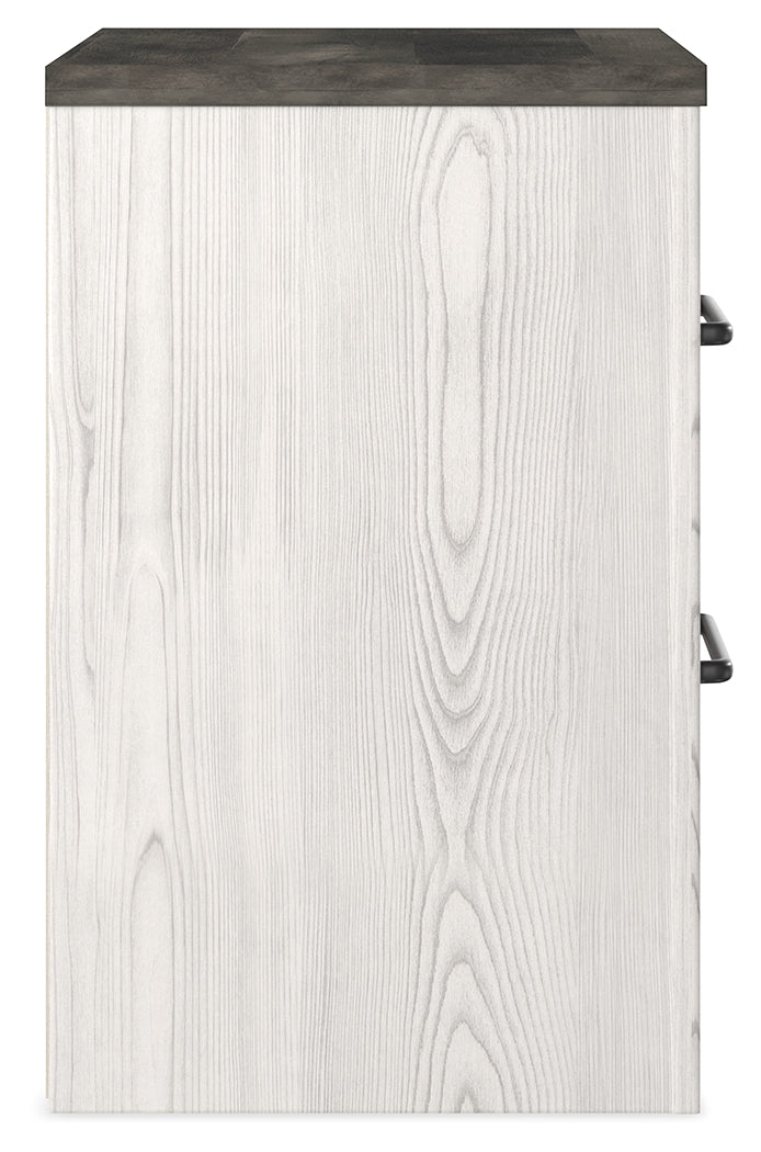 Ashley Furniture - GERRIDAN NIGHTSTAND - White Wood - Nightstands - Additional View 3
