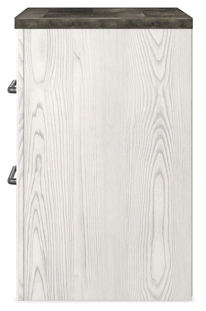 Ashley Furniture - GERRIDAN NIGHTSTAND - White Wood - Nightstands - Additional View 5