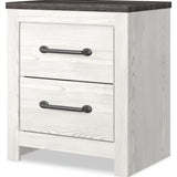 Ashley Furniture - GERRIDAN NIGHTSTAND - White Wood - Nightstands - Additional View 6