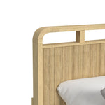 Elements International - Ridgemont Full Bed - Light Brown Wood - Beds - Additional View 3