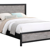 Daughtrey Black Full Panel Bed