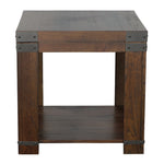 Steve Silver Furniture - ARUSHA END TABLE - Dark Brown Wood - Tables