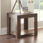 Steve Silver Furniture - ARUSHA END TABLE - Dark Brown Wood - Tables - Additional View 2