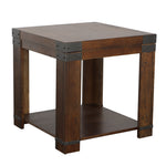 Steve Silver Furniture - ARUSHA END TABLE - Dark Brown Wood - Tables - Additional View 6
