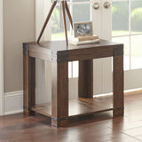 Steve Silver Furniture - ARUSHA END TABLE - Dark Brown Wood - Tables - Additional View 7
