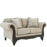 Emma Loveseat - Wheat - Additional View 1