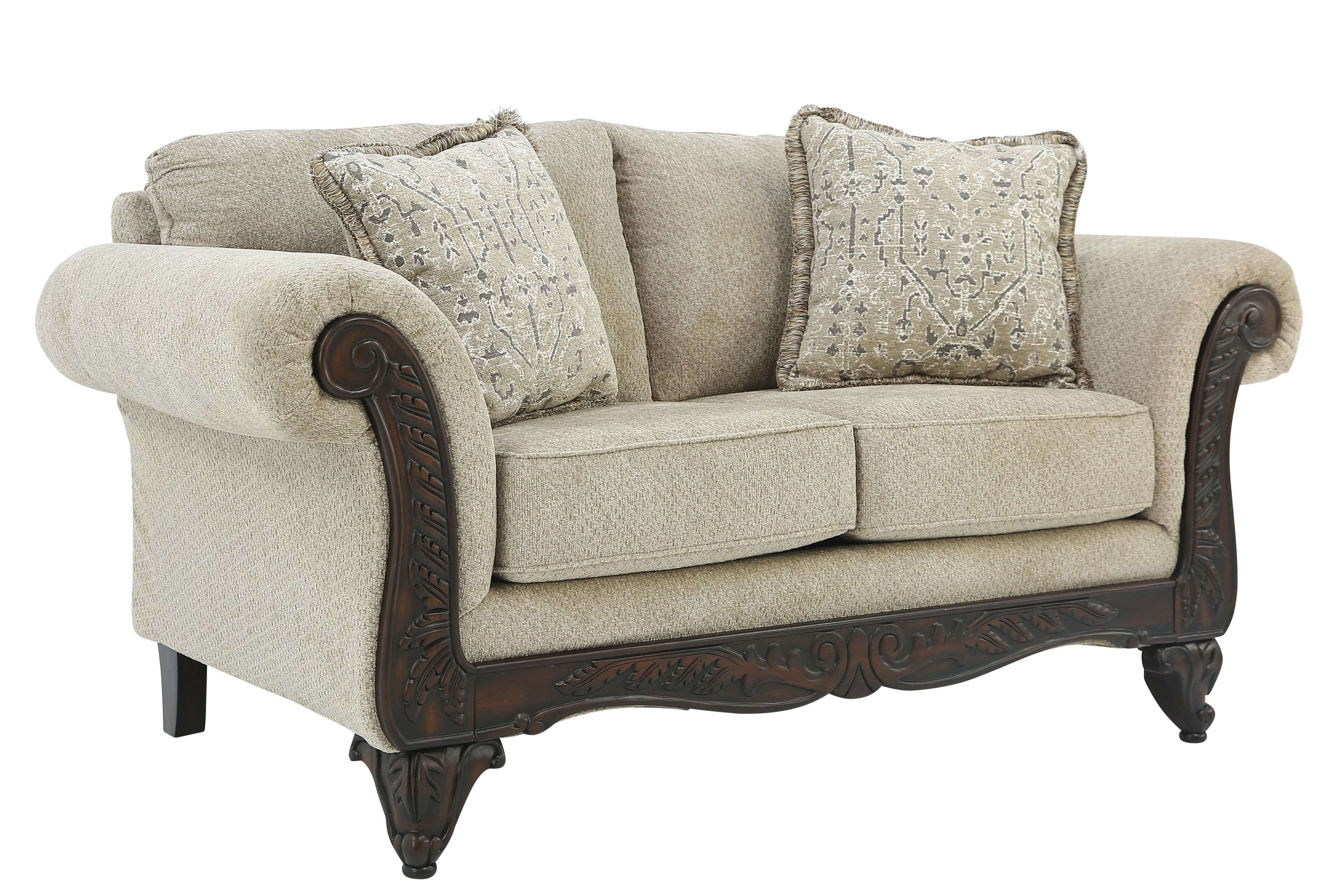 Emma Loveseat - Wheat - Additional View 1