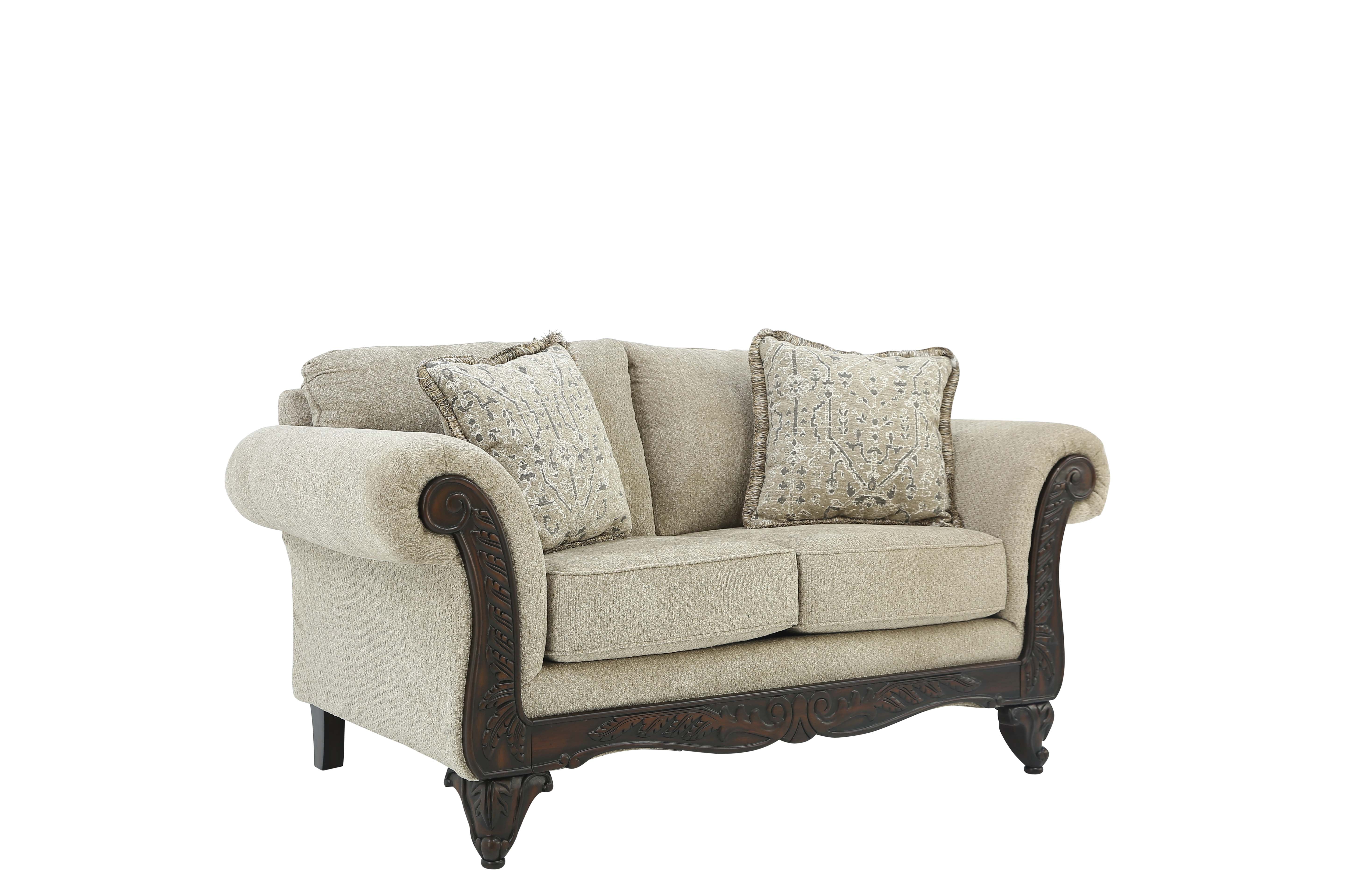 Emma Loveseat - Wheat - Additional View 1