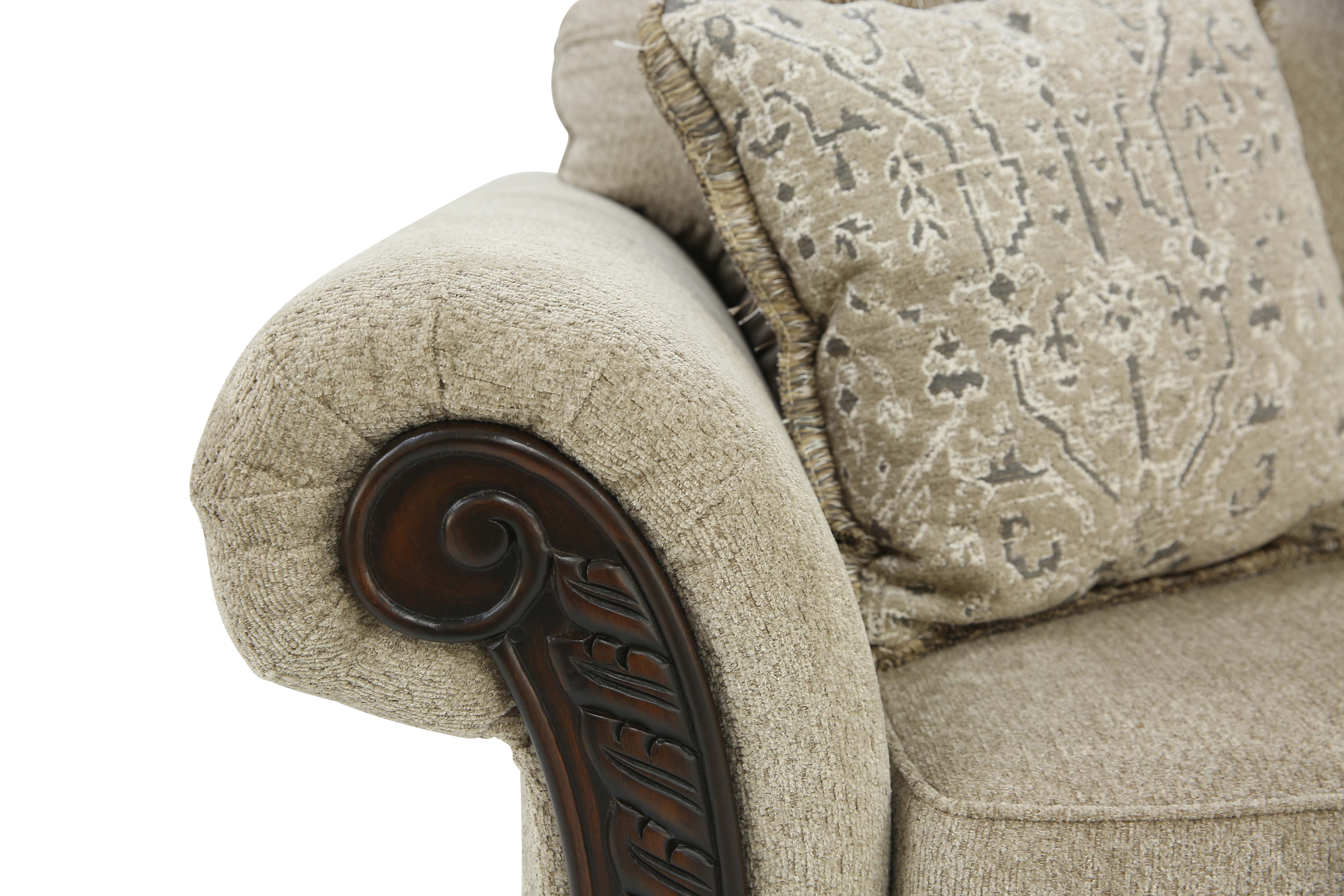 Emma Loveseat - Wheat - Additional View 2