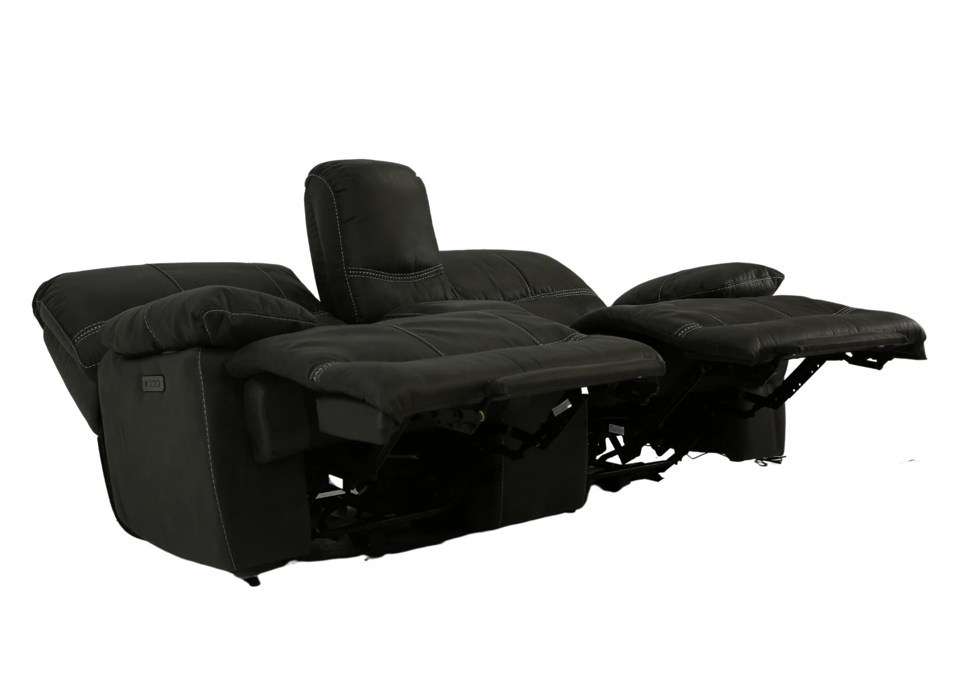 Odessa Power Zero Gravity Reclining Loveseat With Console - Granite - Additional View 2