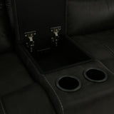 Odessa Power Zero Gravity Reclining Loveseat With Console - Granite - Additional View 4