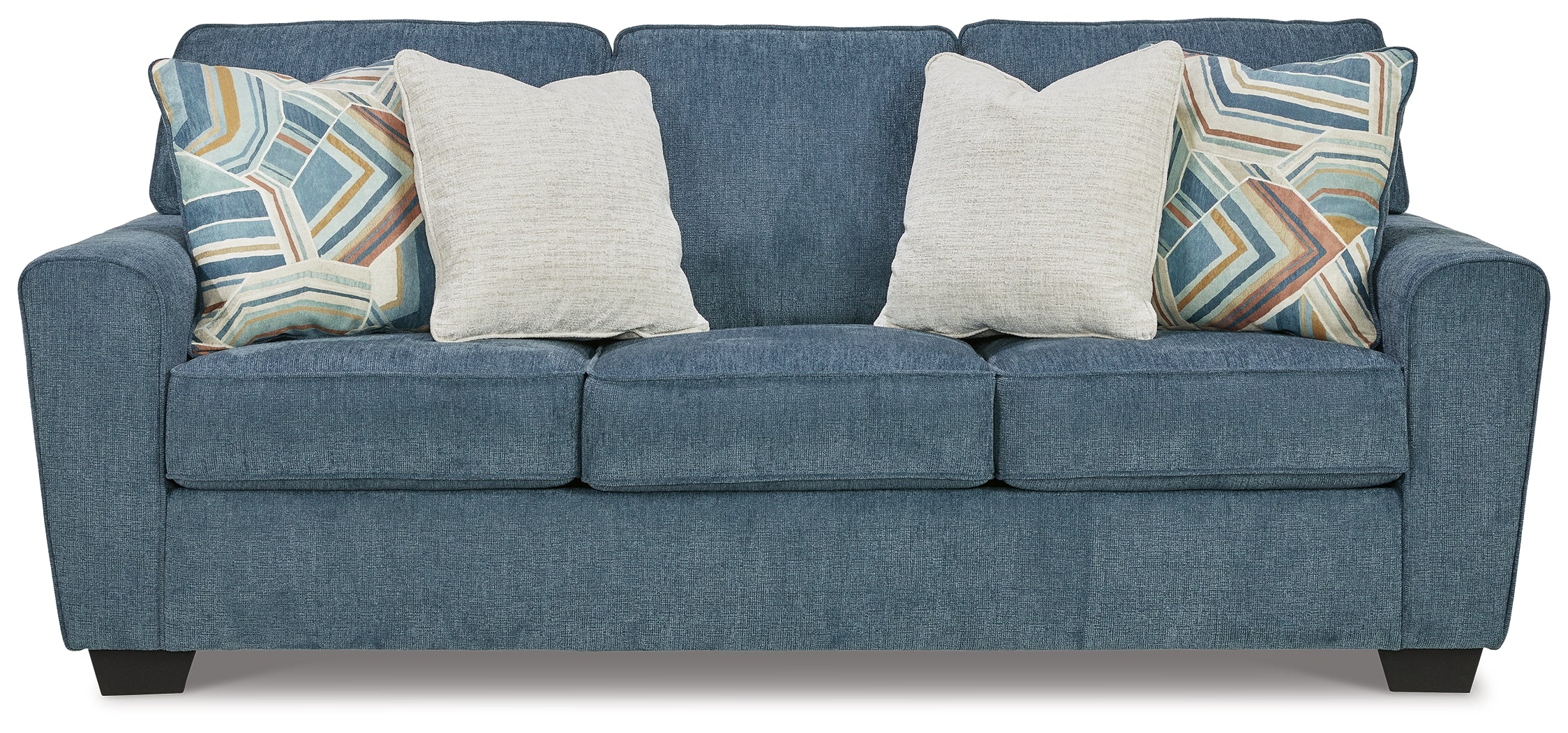 Ashley Furniture - Cashton Blue Sofa - Fabric - Sofas