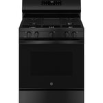 GE BLACK 30" FREE STANDING GAS RANGE - Ranges