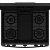 GE BLACK 30" FREE STANDING GAS RANGE - Ranges - Additional View 1