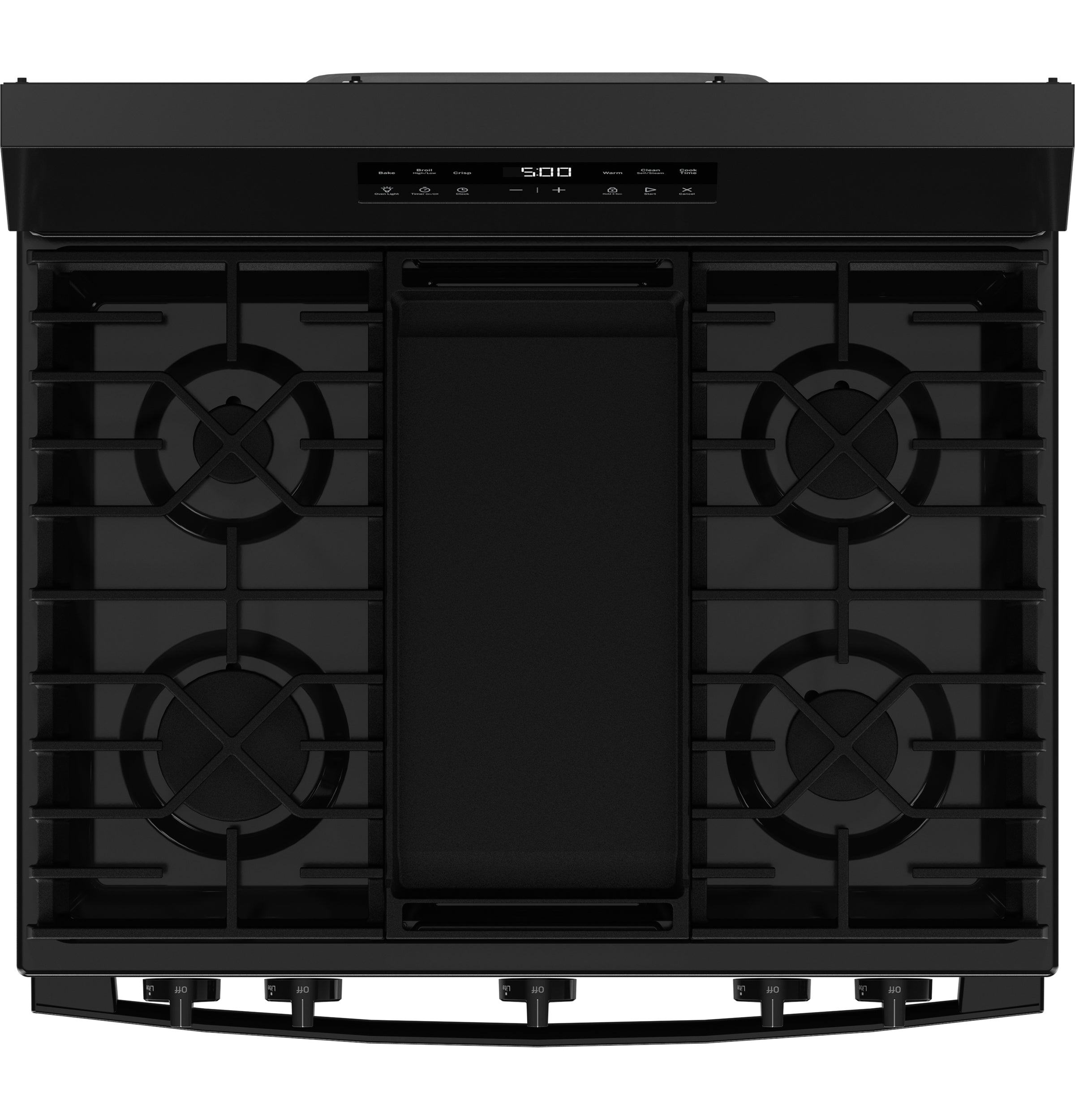 GE BLACK 30" FREE STANDING GAS RANGE - Ranges - Additional View 1
