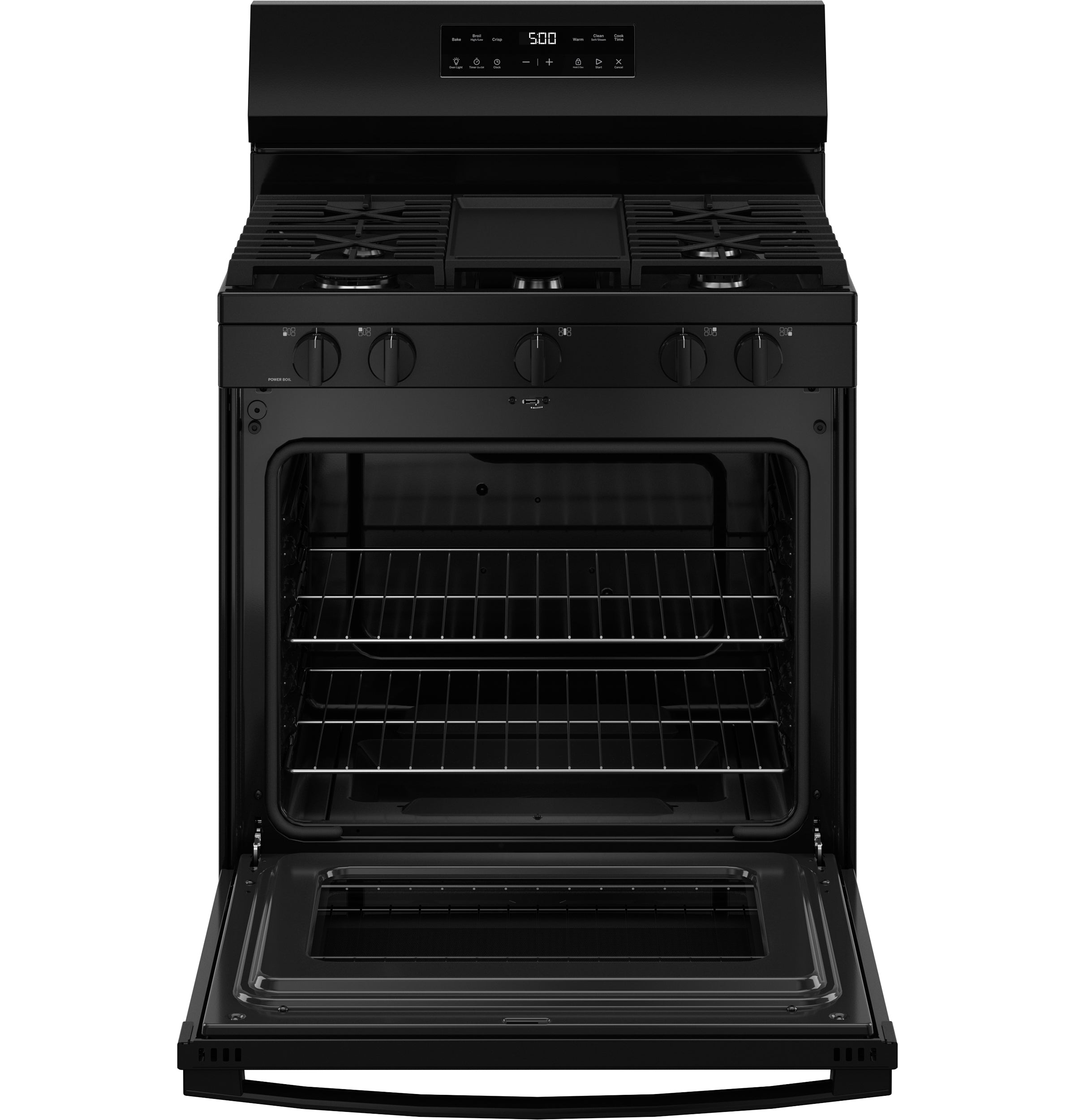 GE BLACK 30" FREE STANDING GAS RANGE - Ranges - Additional View 2