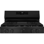 GE BLACK 30" FREE STANDING GAS RANGE - Ranges - Additional View 4