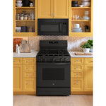 GE BLACK 30" FREE STANDING GAS RANGE - Ranges - Additional View 5