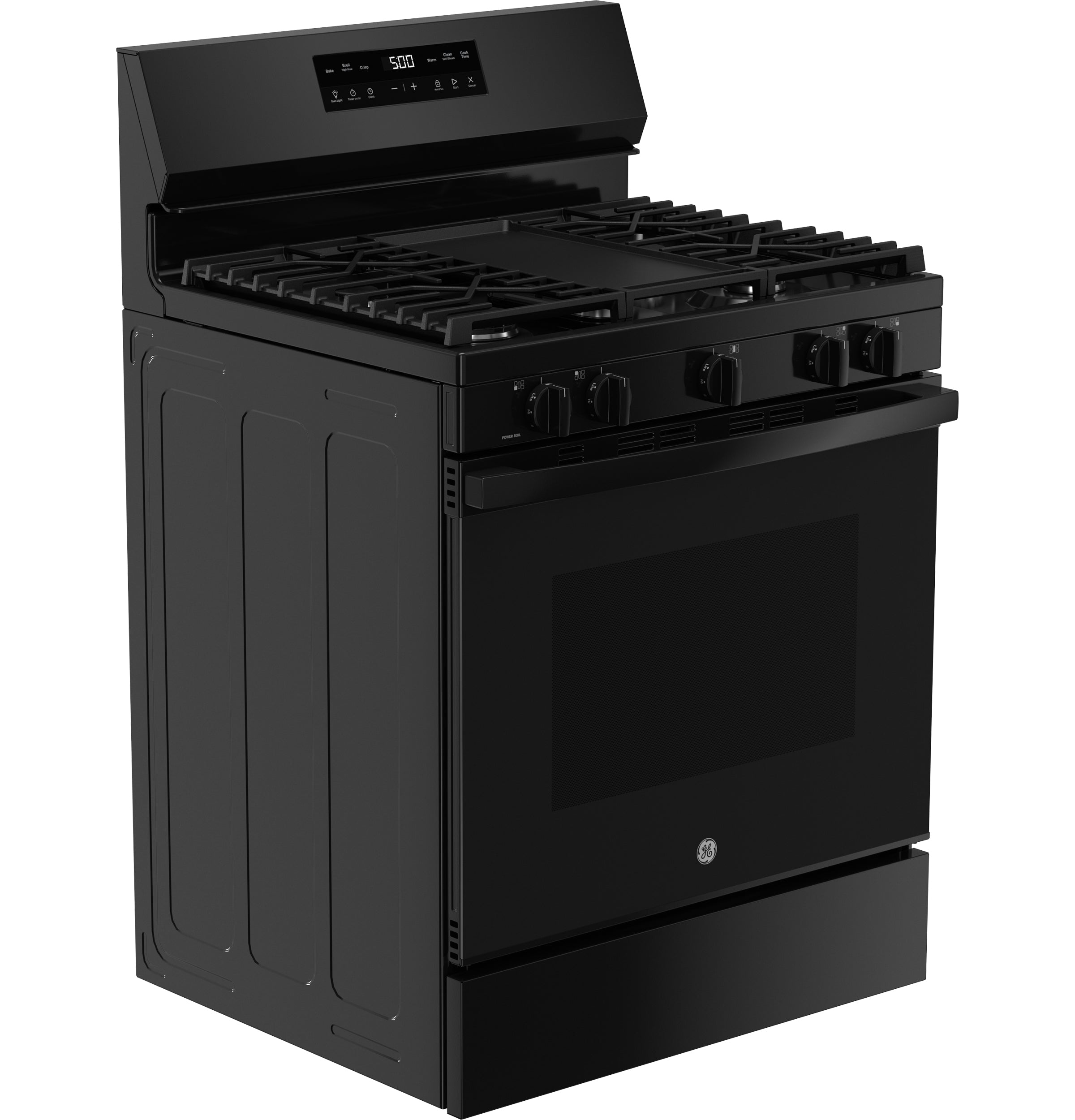 GE BLACK 30" FREE STANDING GAS RANGE - Ranges - Additional View 22
