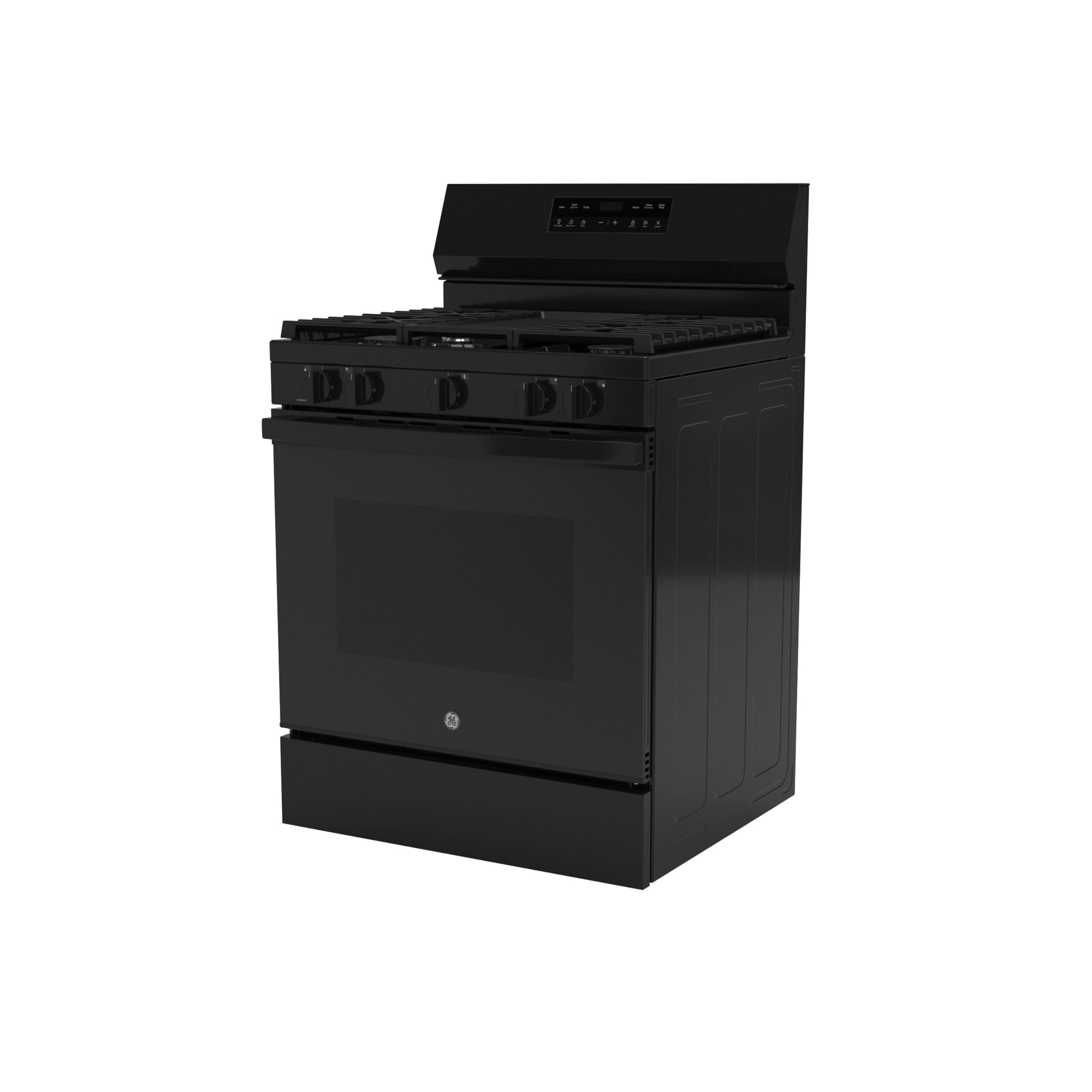 GE BLACK 30" FREE STANDING GAS RANGE - Ranges - Additional View 26