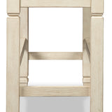 Ashley Furniture - Bolanburg Counter Dining Bench - Beige Fabric|Wood - Benches - Additional View 4