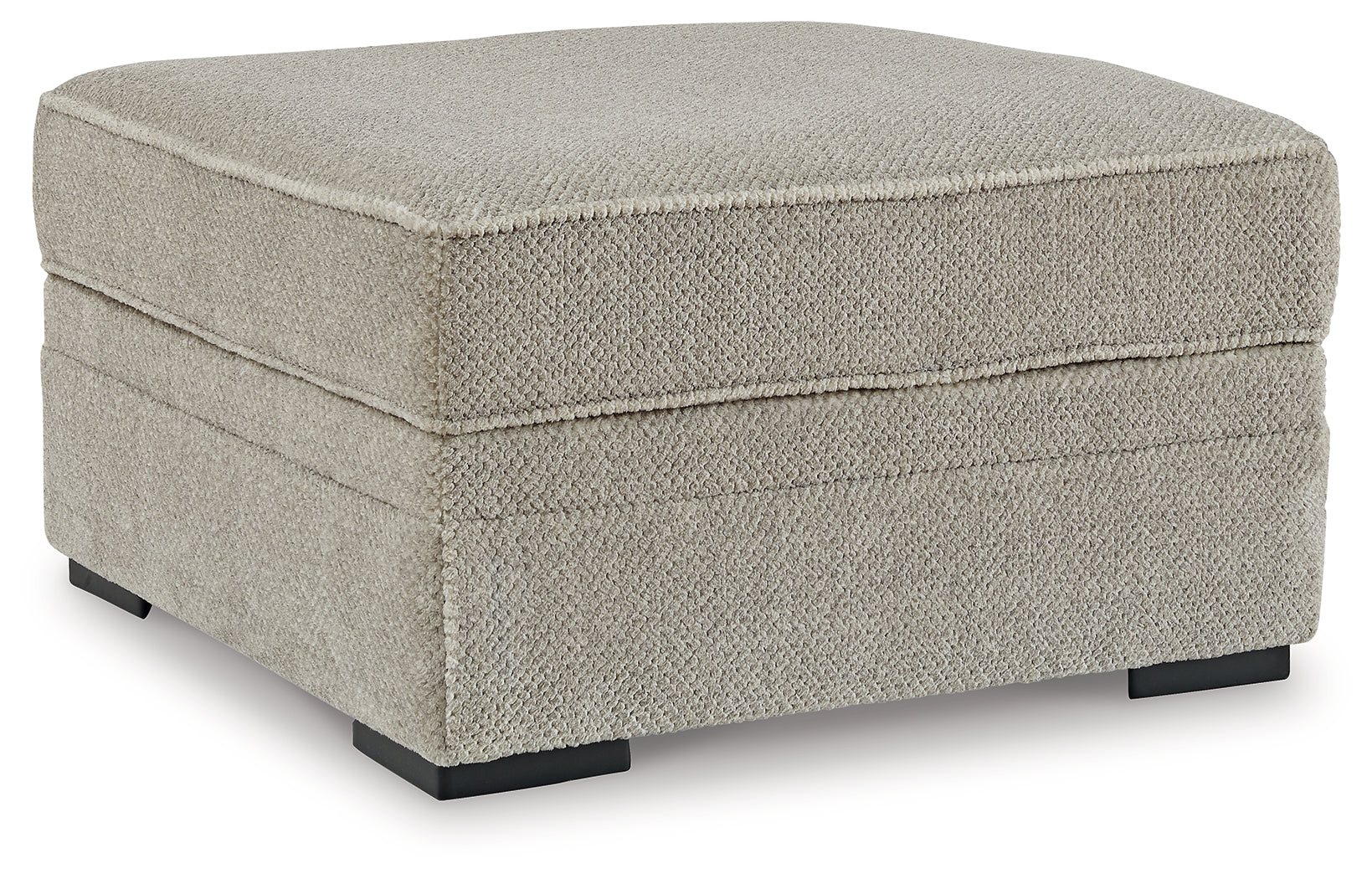 Ashley Furniture - Calnita Ottoman - Beige Fabric - Ottomans