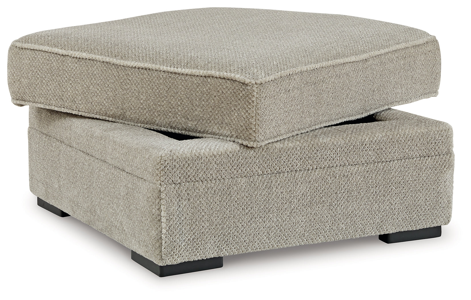 Ashley Furniture - Calnita Ottoman - Beige Fabric - Ottomans - Additional View 2