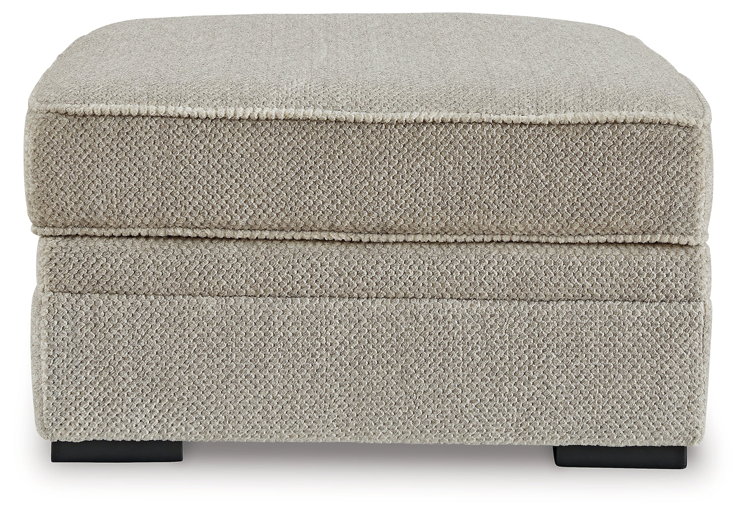 Ashley Furniture - Calnita Ottoman - Beige Fabric - Ottomans - Additional View 4