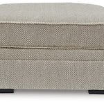 Ashley Furniture - Calnita Ottoman - Beige Fabric - Ottomans - Additional View 4