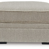 Ashley Furniture - Calnita Ottoman - Beige Fabric - Ottomans - Additional View 4