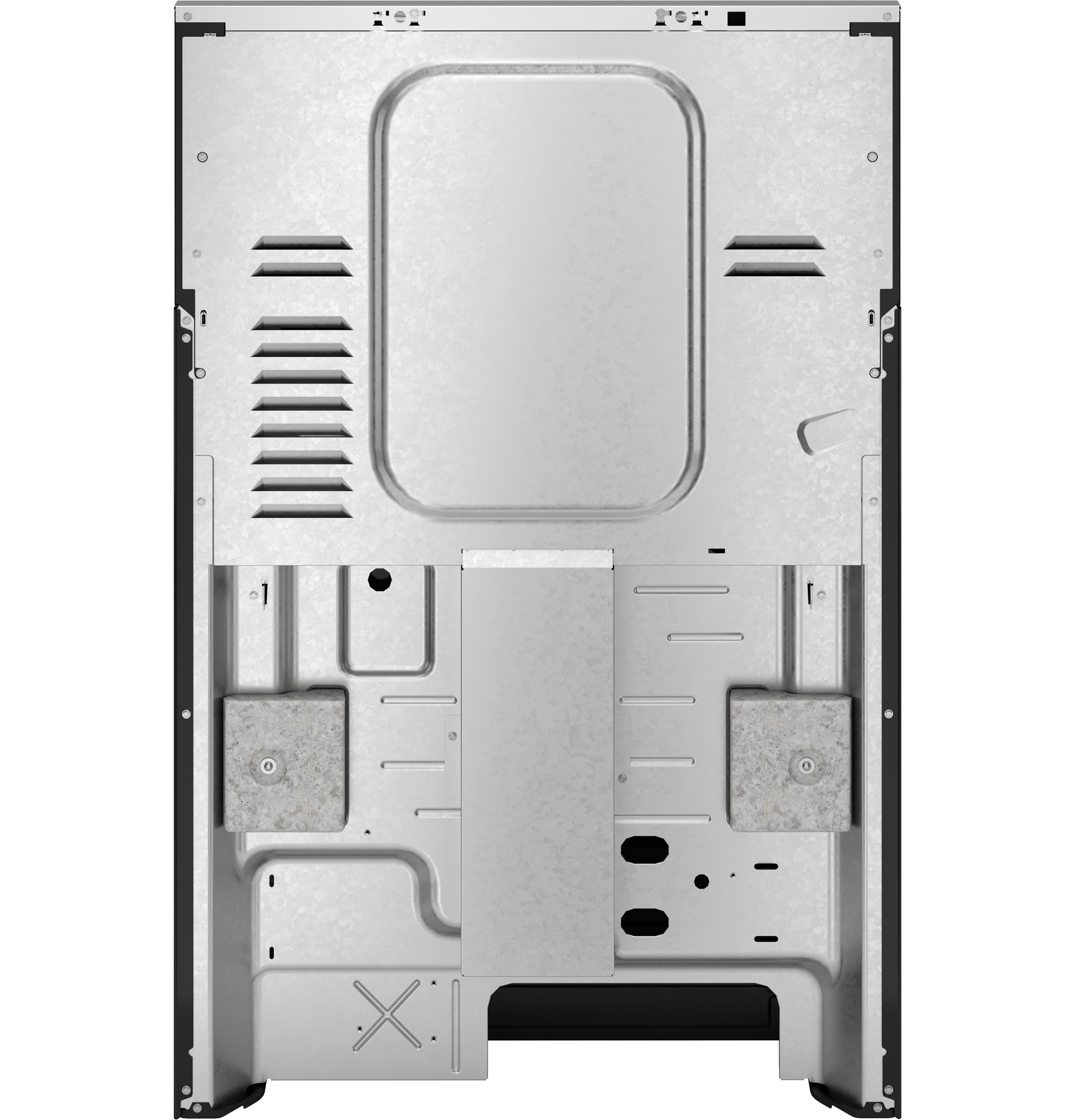 GE STAINLESS ELECTRIC FREE-STANDING SELF CLEANING RANGE - Pearl Silver|Black - Ranges - Additional View 24