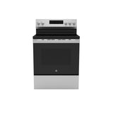 GE STAINLESS ELECTRIC FREE-STANDING SELF CLEANING RANGE - Pearl Silver|Black - Ranges - Additional View 25