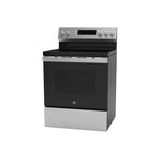 GE STAINLESS ELECTRIC FREE-STANDING SELF CLEANING RANGE - Pearl Silver|Black - Ranges - Additional View 26