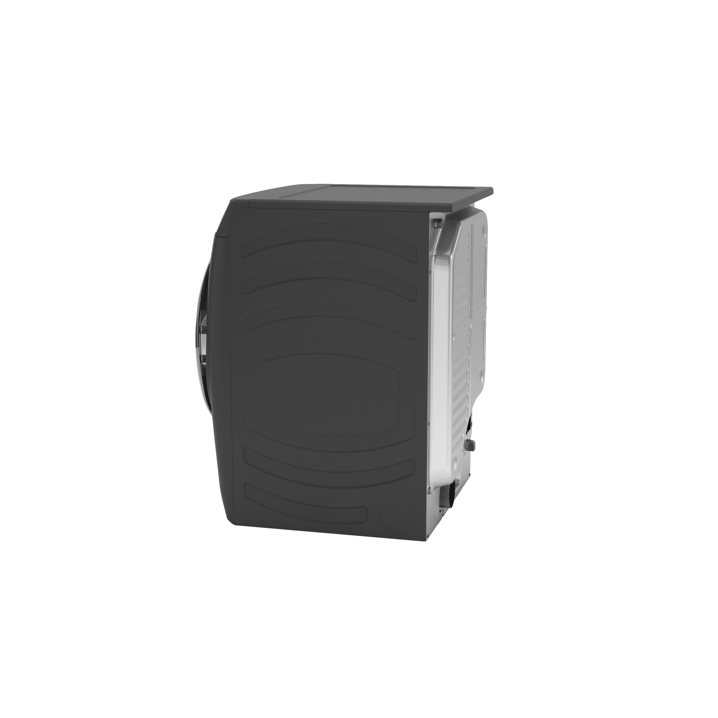 GE CARBON GRAPHITE FRONT LOAD ELECTRIC 7.8CU STEAM DRYER - Black - Dryers - Additional View 27