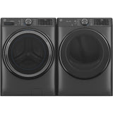 GE CARBON GRAPHITE FRONT LOAD ELECTRIC 7.8CU STEAM DRYER - Black - Dryers - Additional View 3