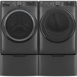 GE CARBON GRAPHITE FRONT LOAD ELECTRIC 7.8CU STEAM DRYER - Black - Dryers - Additional View 4