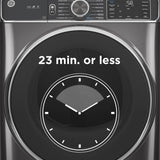 GE CARBON GRAPHITE FRONT LOAD ELECTRIC 7.8CU STEAM DRYER - Black - Dryers - Additional View 14